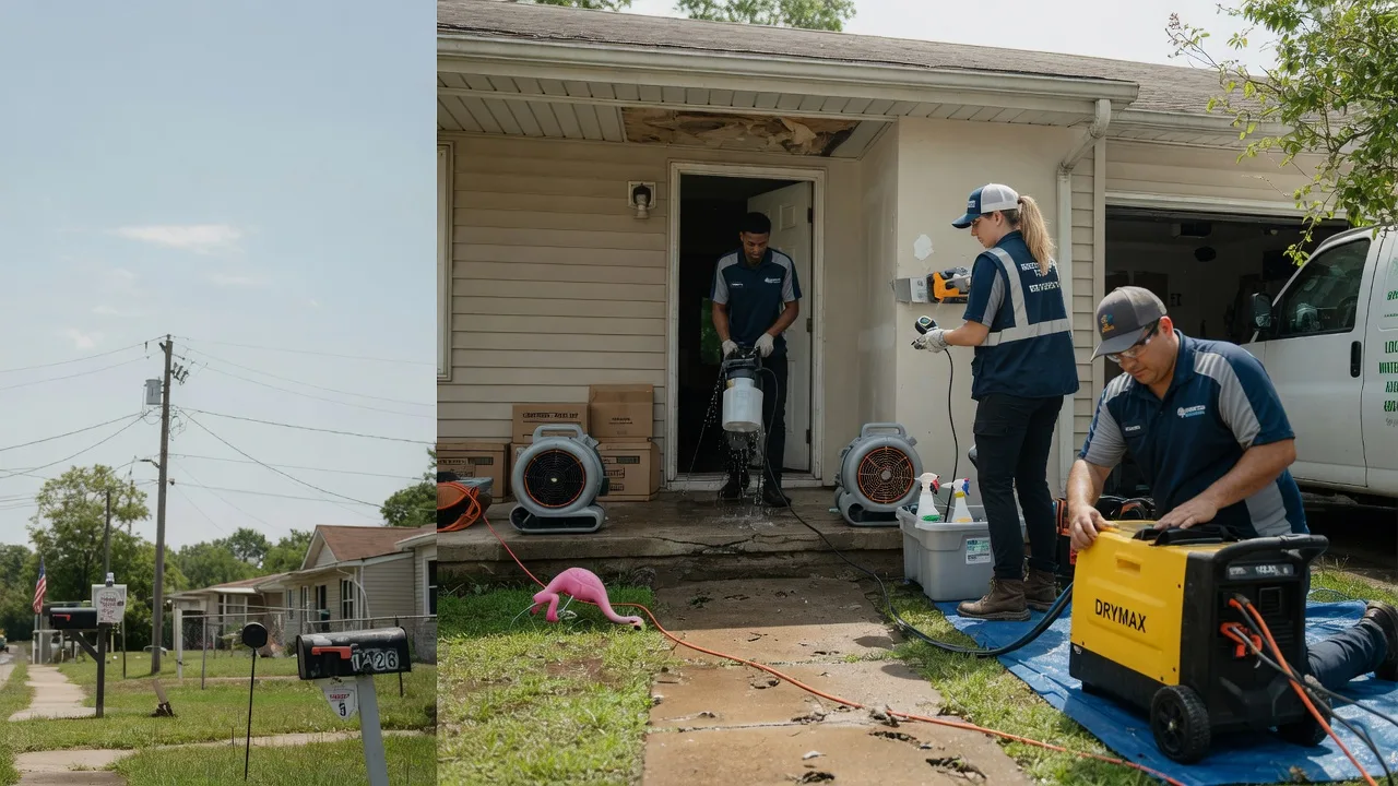 Storm Damage Water Removal in Clarkrange, TN near me